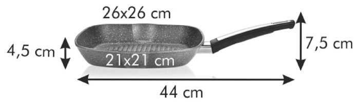 Сковорода-гриль Tescoma i-PREMIUM Stone 602466 фотография 2
