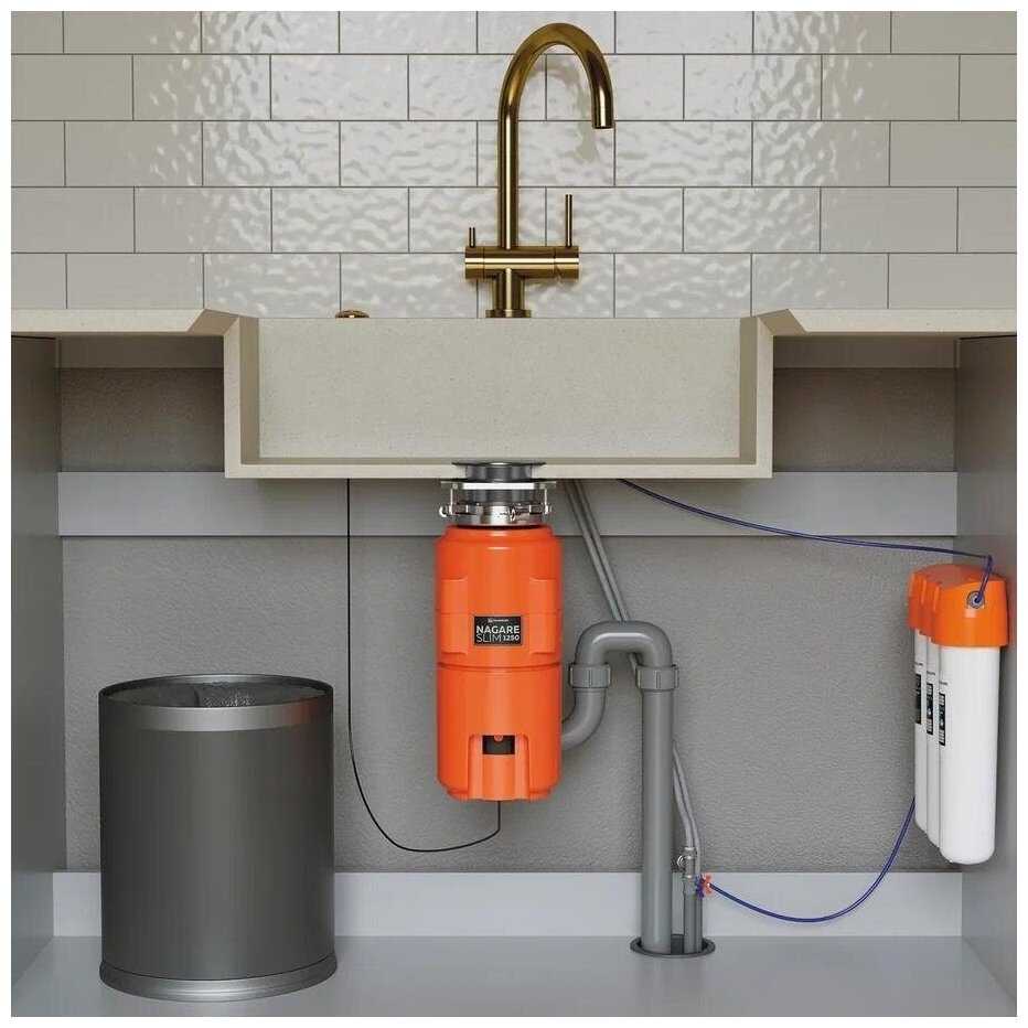 Измельчитель пищевых отходов Omoikiri Nagare Slim 1250 (4995063) фотография 6