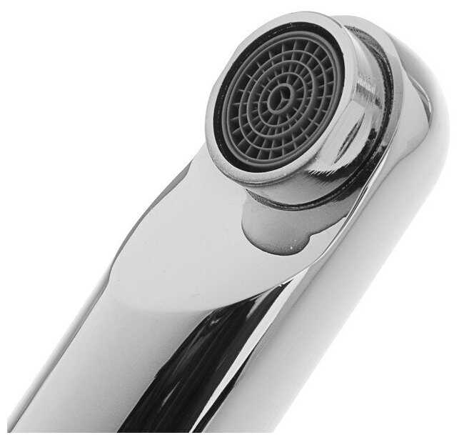 Смеситель для раковины (умывальника) Accoona A9290-1, рычажный фотография 2