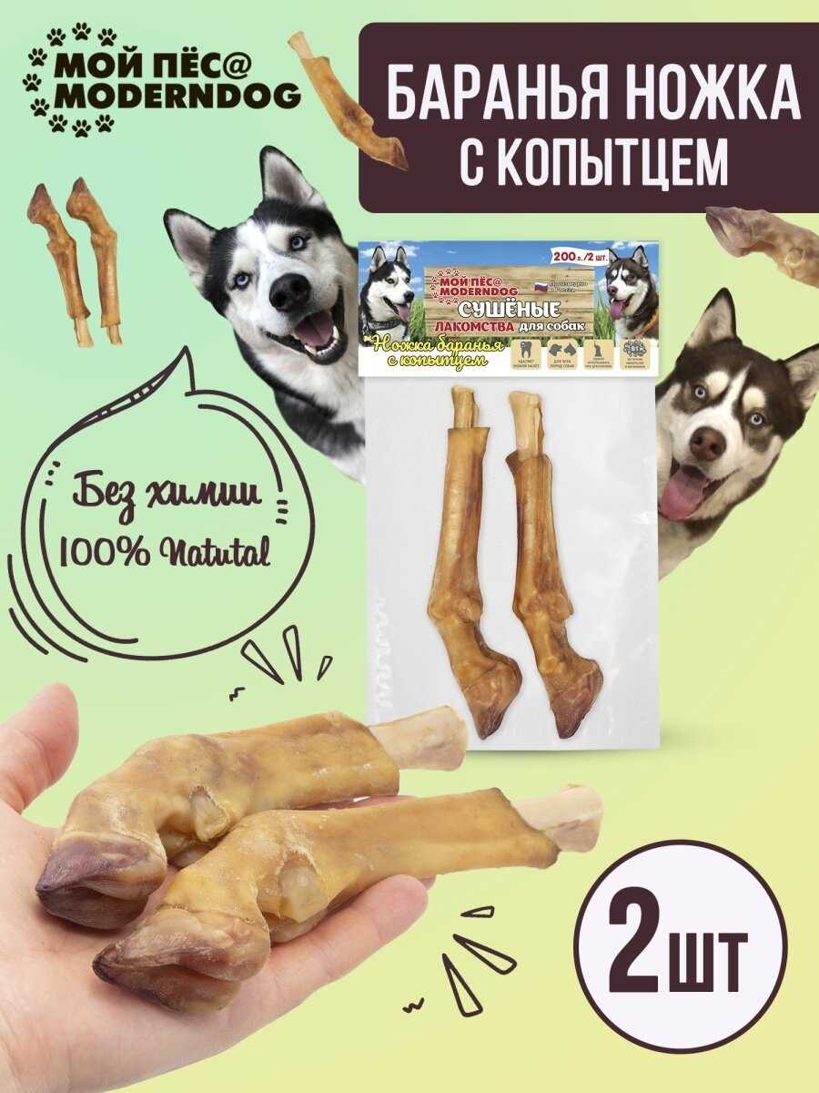 Ножка баранья/кость/сушеные лакомства для собак МОЙ ПЁС@MODERNDOG фотография 2
