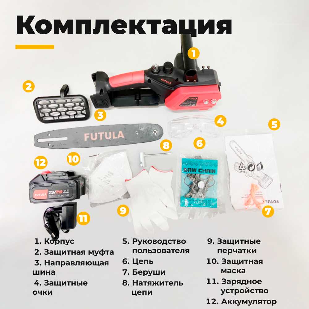 Аккумуляторная Пила Futula ES12 фотография 8