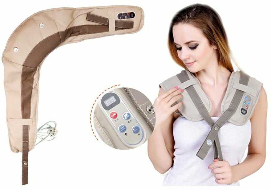Ударный массажер Cervical Massage Shawls фотография 19