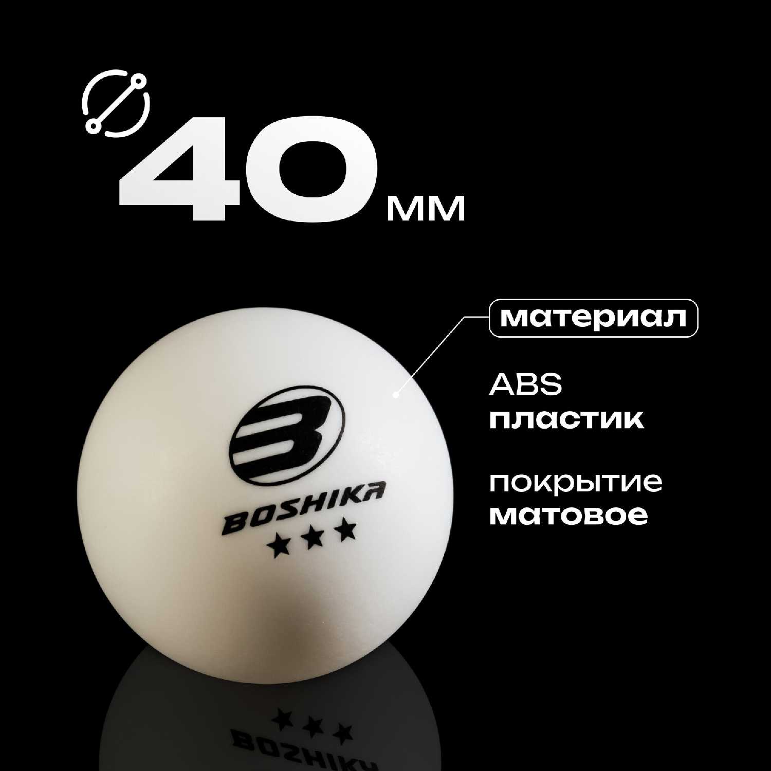 Набор мячей BOSHIKA Premier 3 (набор 12 шт) фотография 1