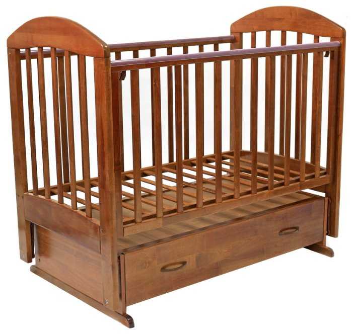 Кроватка Топотушки Дарина-6, классическая, универсальный маятник