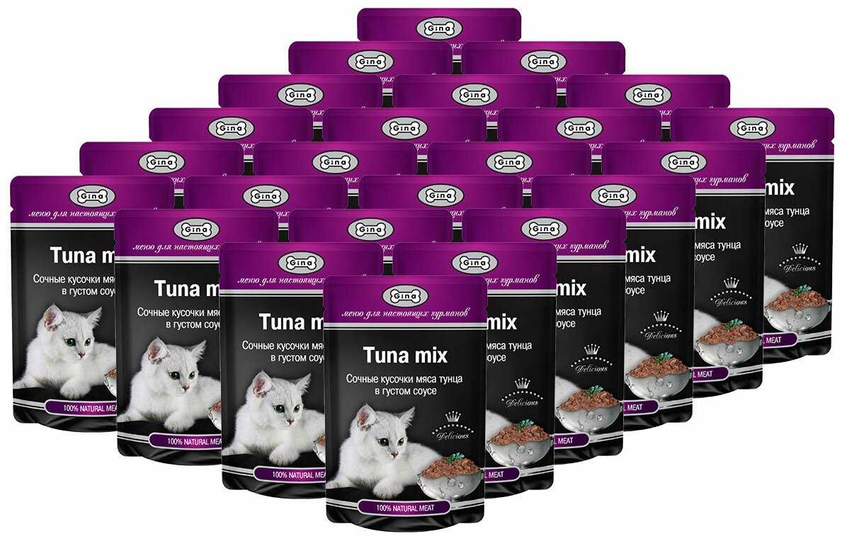 Корм для кошек Gina с тунцом фотография 10