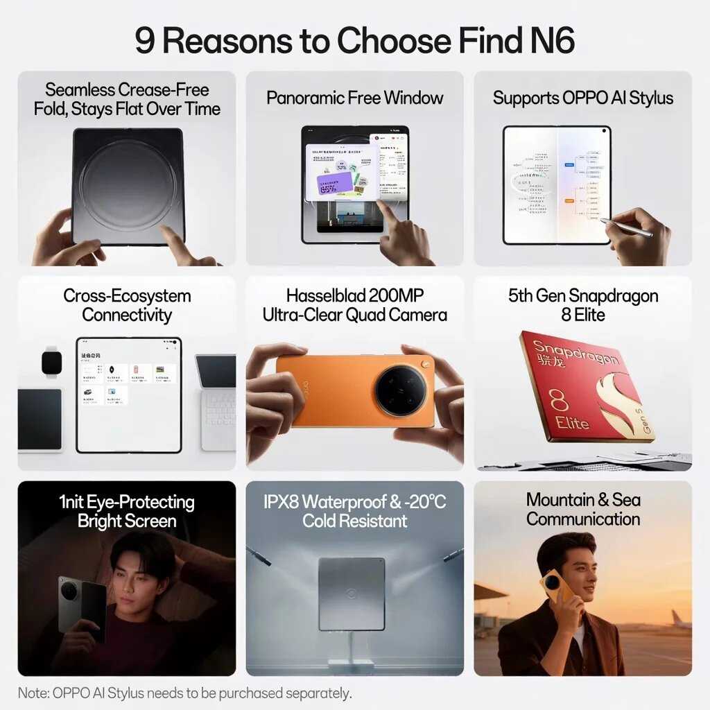 Смартфон OPPO Find N6 фотография 2