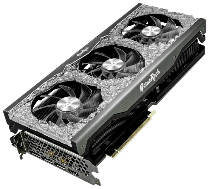 Видеокарта Palit GeForce RTX 3070 Ti GameRock 8GB (NED307T019P2-1047G) фотография 1