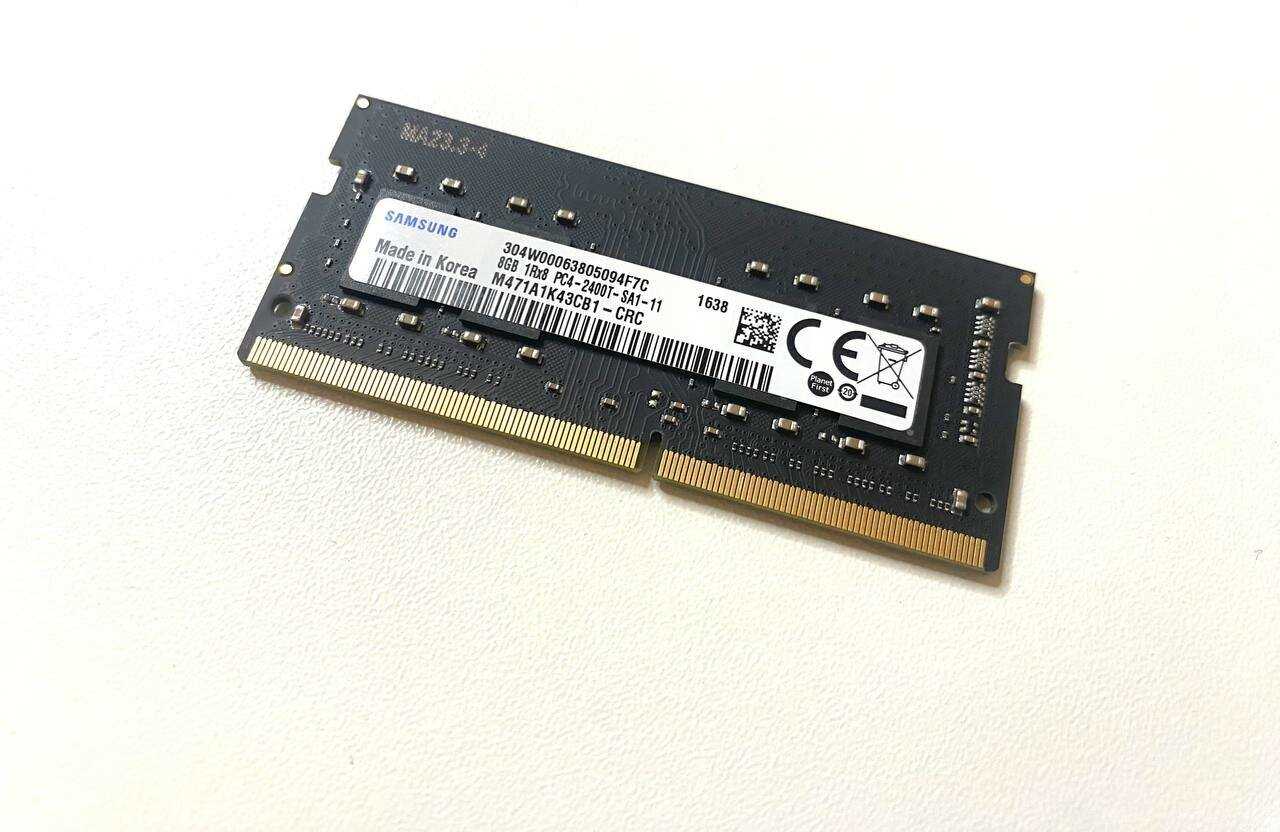 Оперативная память Samsung Basic 8 ГБ DDR4 SODIMM CL17 (M471A1K43CB1-CRC) фотография 9