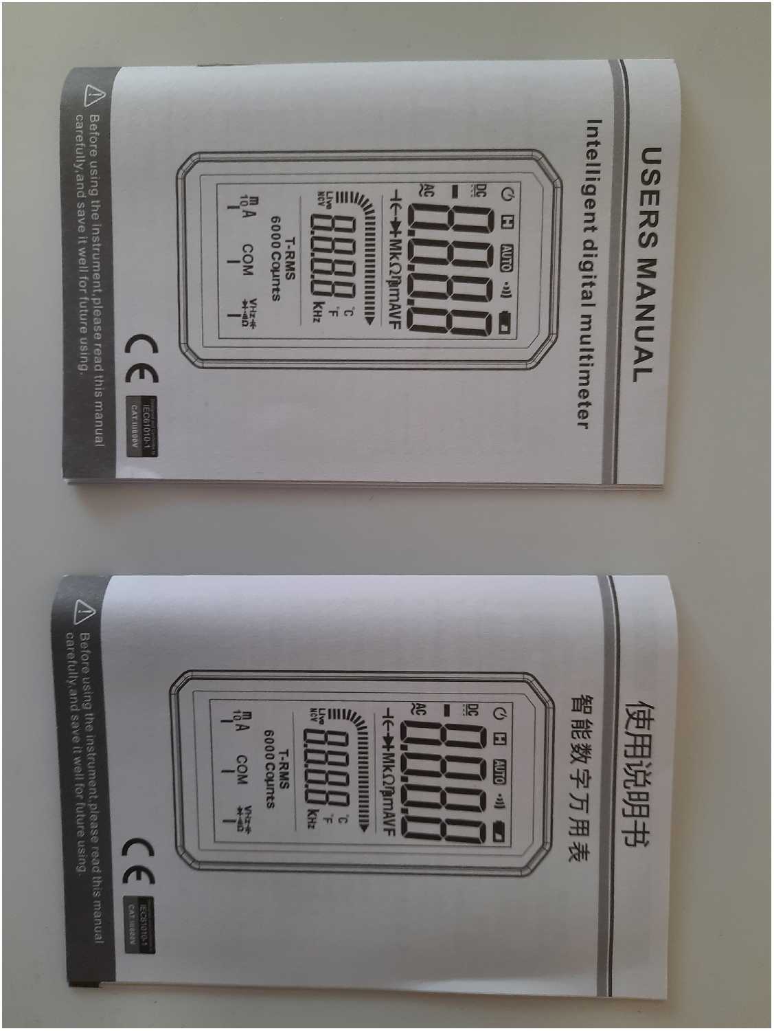 Мультиметр профессиональный цифровой True RMS ANENG 620A с NCV. 10 функций. фотография 4