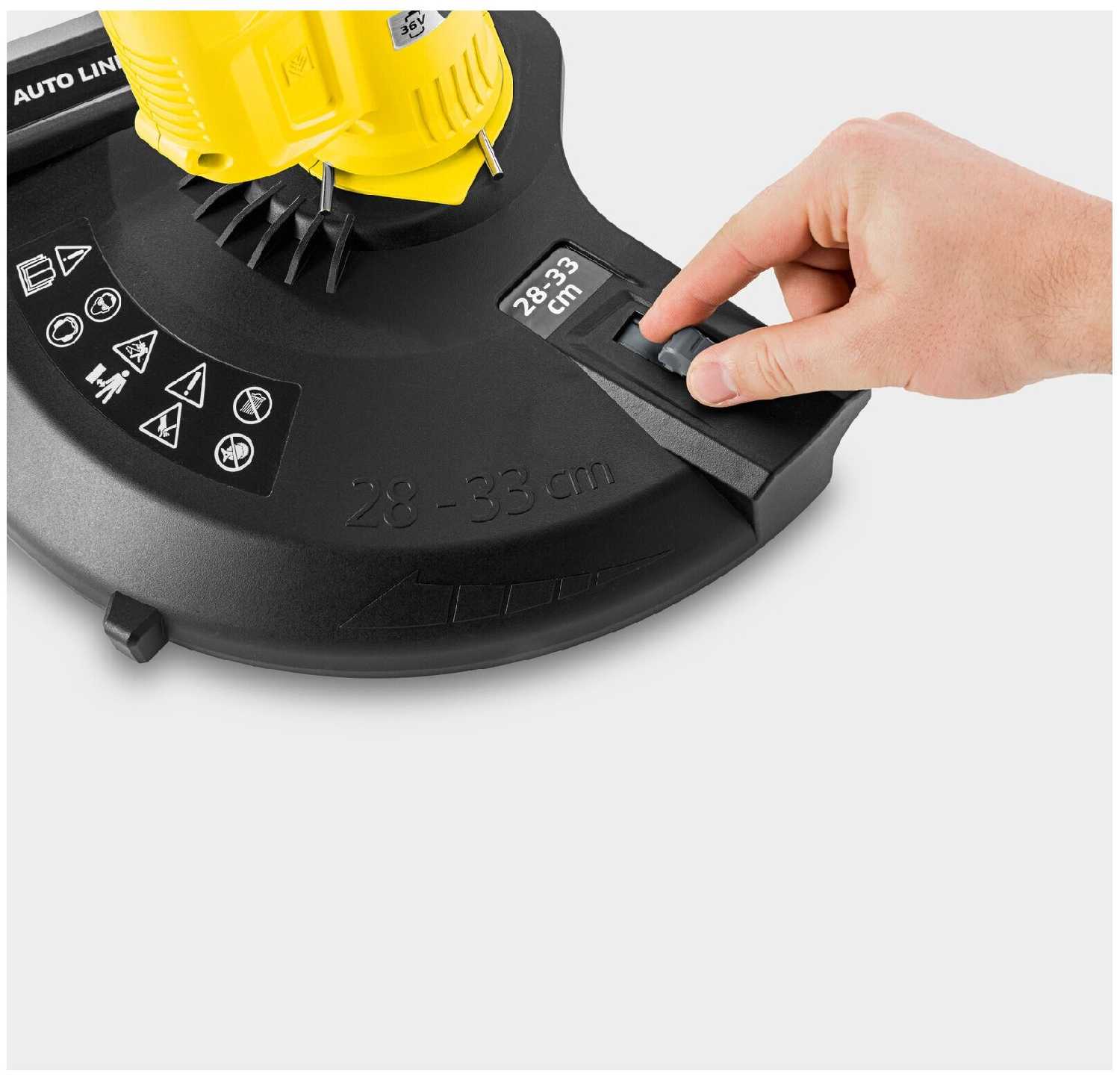 Триммер электрический KARCHER LTR 36-33 Battery Set фотография 1