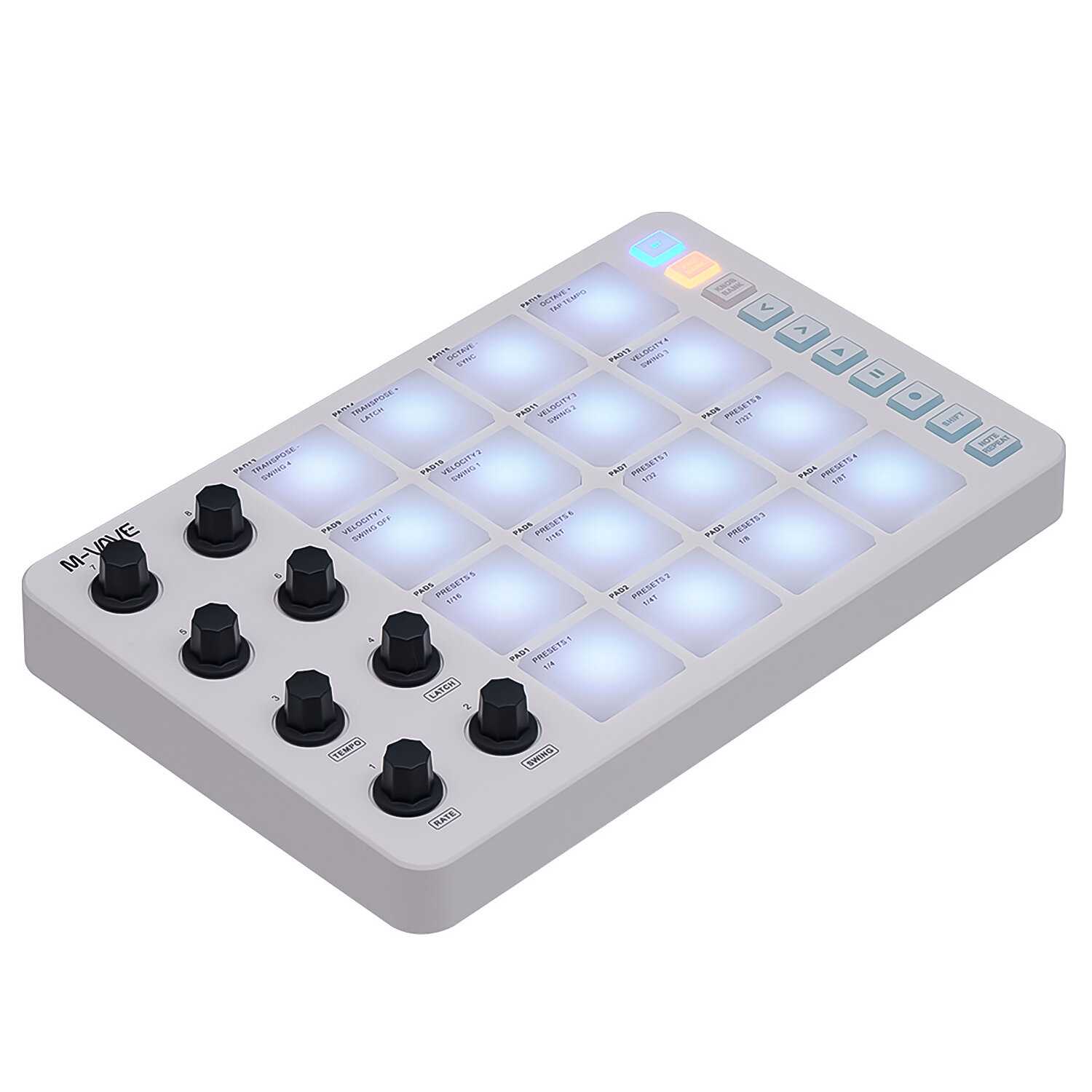 Беспроводной MIDI-контроллер M-VAVE SMC-PAD фотография 1