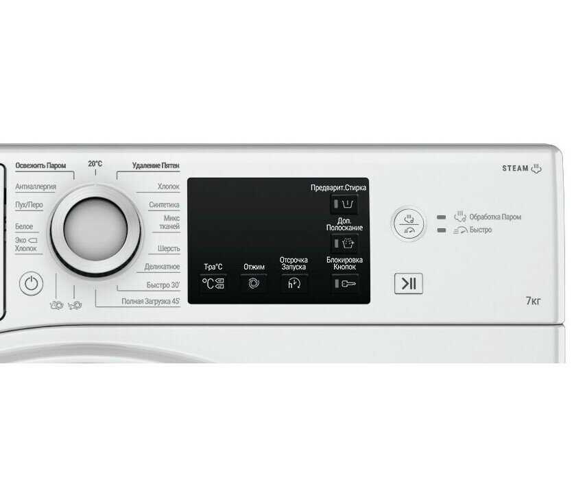 Стиральная машина Hotpoint-Ariston NSB 7225 W (V RU) фотография 4