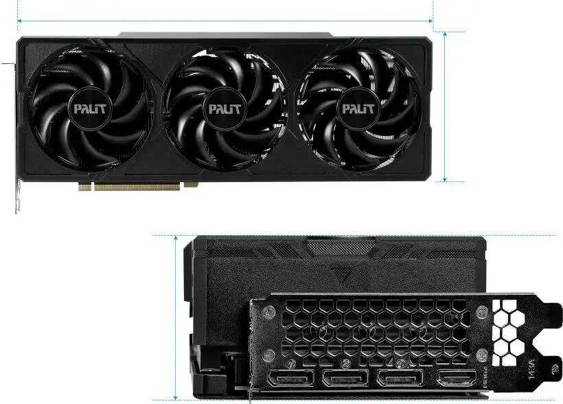 Graphics Card Palit GeForce RTX 4070 JETSTREAM [12GB GDDR6X] [NE4070019K9-1047J] фотография 1