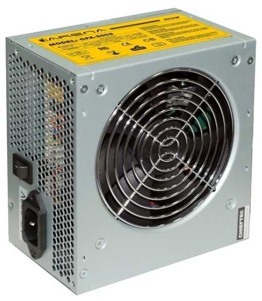 Блок питания Chieftec GPA-500S8 500W фотография 2