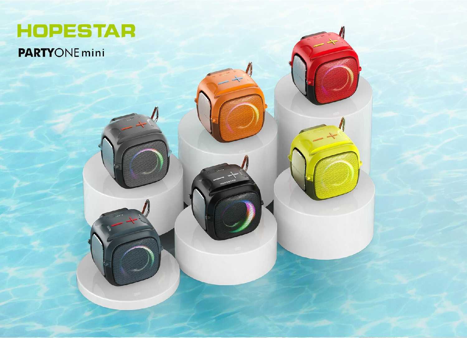 Портативная Bluetooth Колонка Hopestar Party One Mini фотография 15