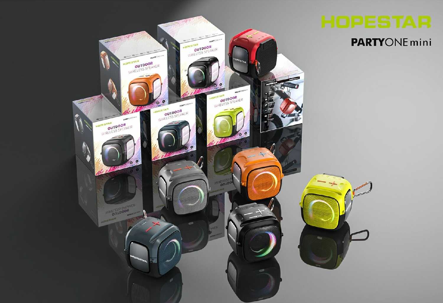 Портативная Bluetooth Колонка Hopestar Party One Mini фотография 16