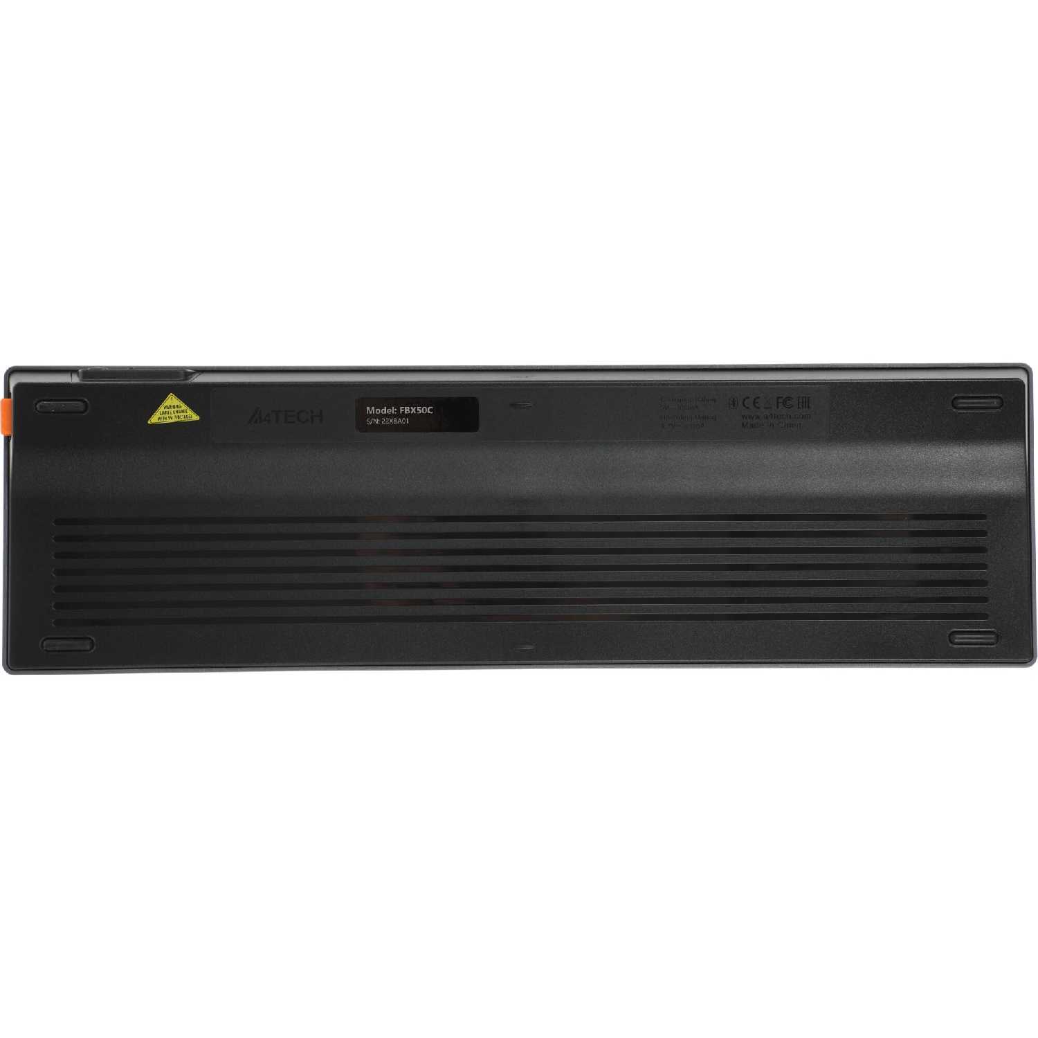 Клавиатура A4Tech Fstyler FBX50C беспроводная BT/Radio slim Multimedia фотография 21