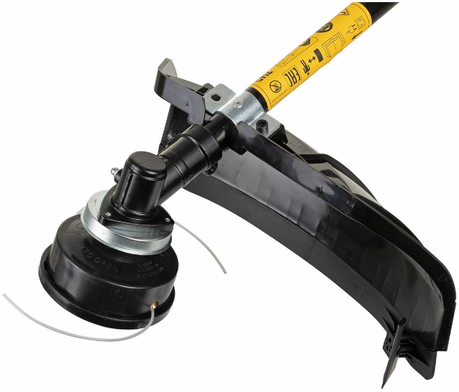 Триммер электрический Huter GET-1450В [900/70/1/40] фотография 14