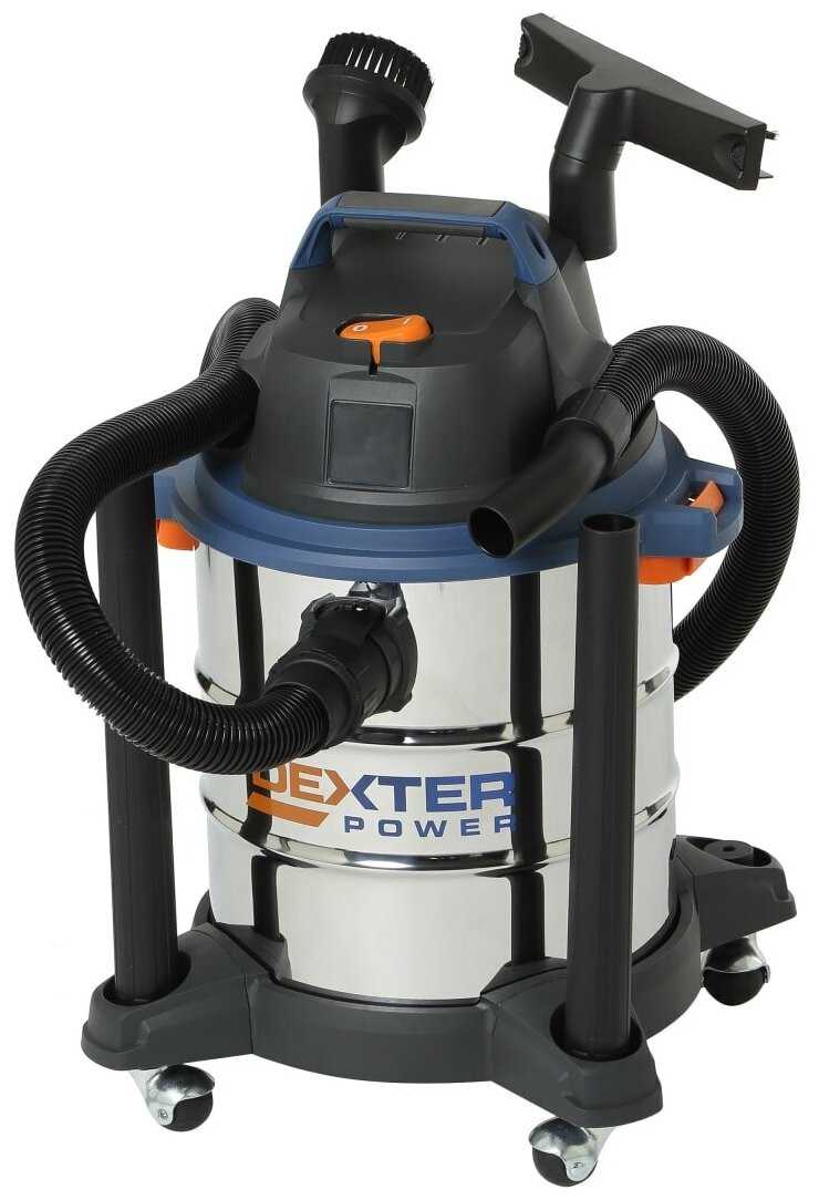 Строительный пылесос DEXTER Power 20 л фотография 10