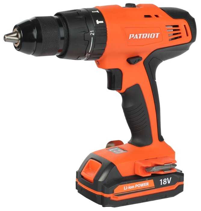 Аккумуляторная ударная дрель-шуруповерт PATRIOT BR 180UES-h 180301460