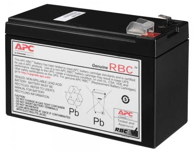 Аккумуляторная батарея APC by Schneider Electric APCRBC110 12В 7.2 А·ч