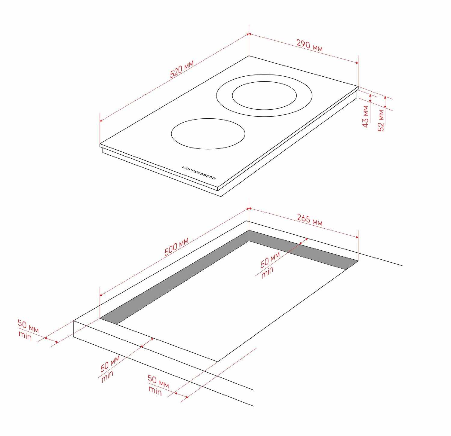 Варочная поверхность Kuppersberg ECO 322 фотография 3