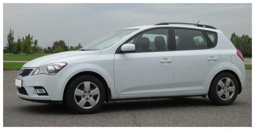 Рейлинги для Kia Ceed 2006-2012 черные фотография 5