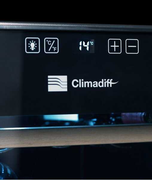 Монотемпературный винный шкаф Climadiff CC28 фотография 11
