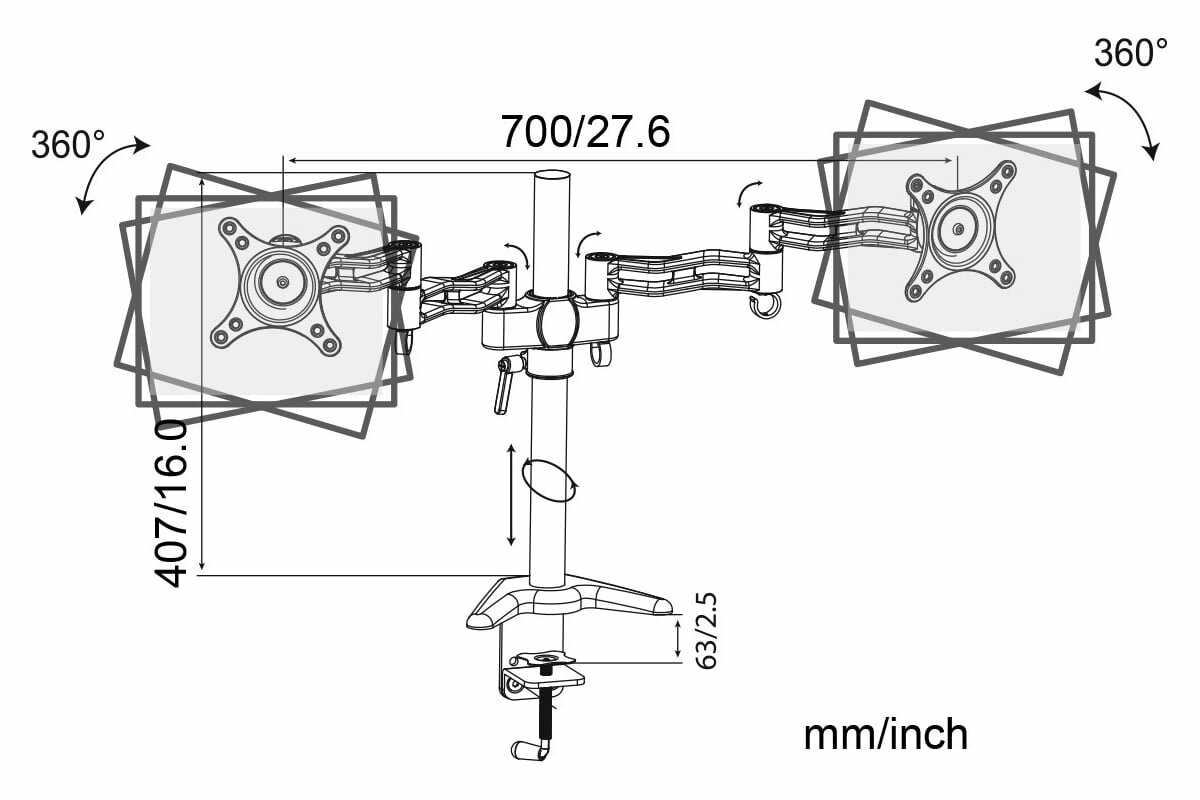 Кронштейн Cactus CS-VM-D08 фотография 2