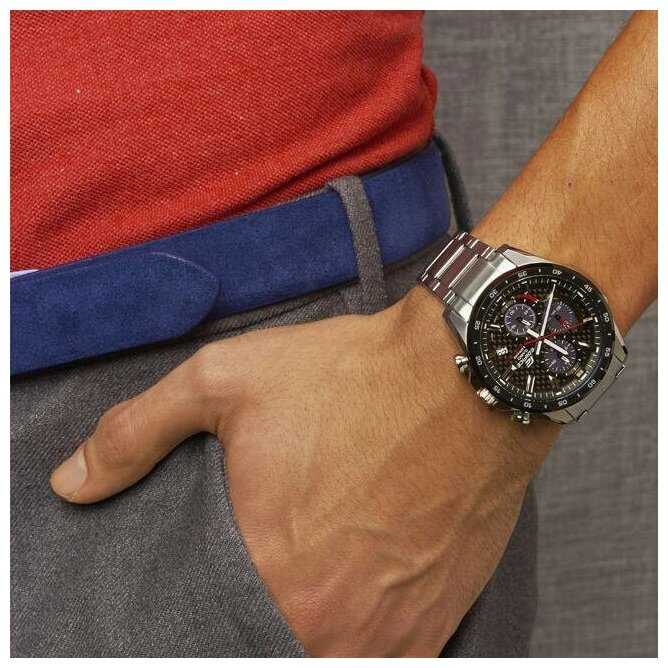 Японские наручные часы Casio Edifice EFS-S540DB-1A фотография 3
