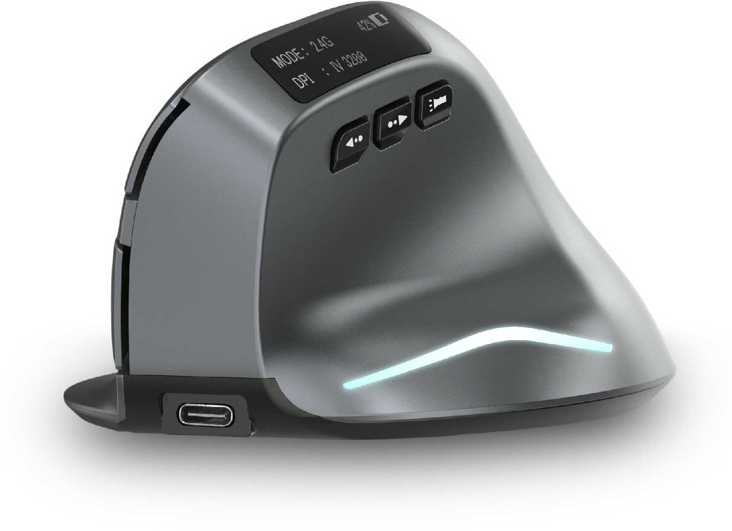 Мышь вертикальная беспроводная ZELOTES F-26C фотография 6