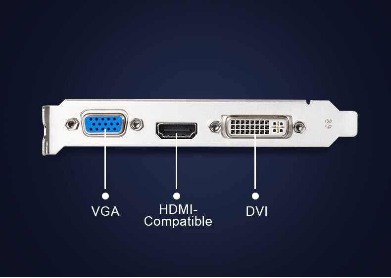 Видеокарта JINGSHA GeForce GT730 4 ГБ фотография 6