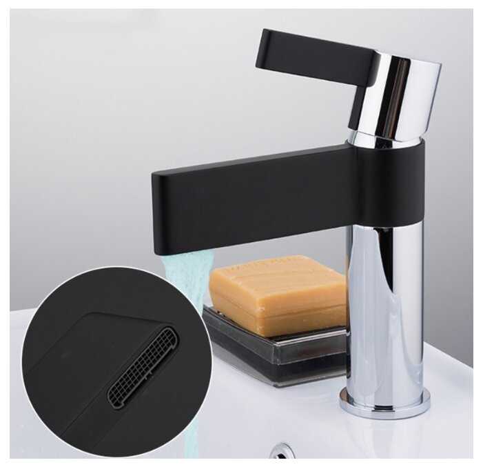 Смеситель для раковины (умывальника) Gappo G1081, рычажный фотография 4