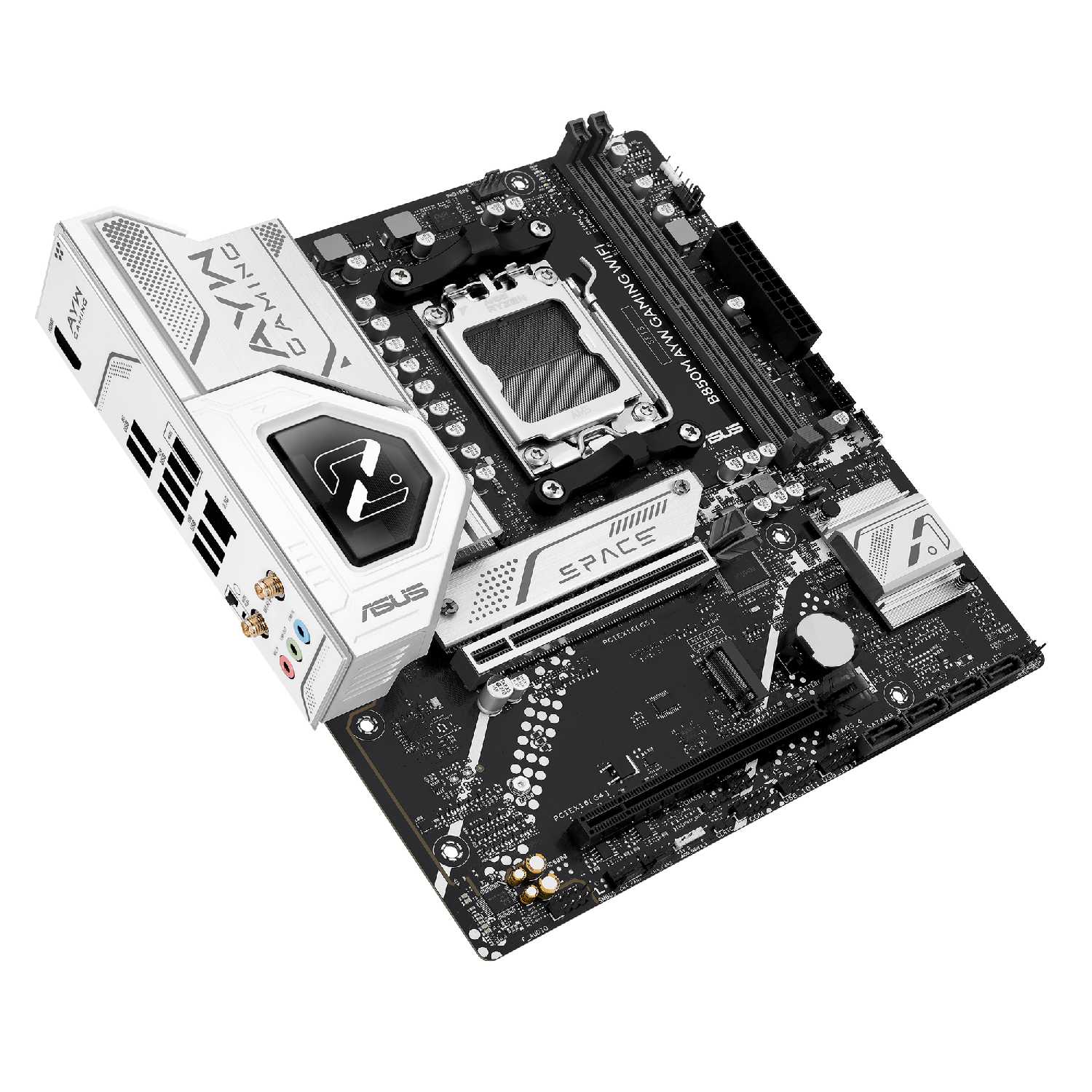 Материнская плата ASUS TUF GAMING B850M-PLUS WIFI [AM5, Micro-ATX] [90MB1IY0-M0EAY0] фотография 2