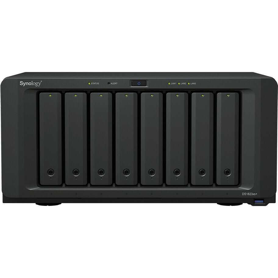 СХД настольное исполнение Synology DS1823XS+ фотография 6