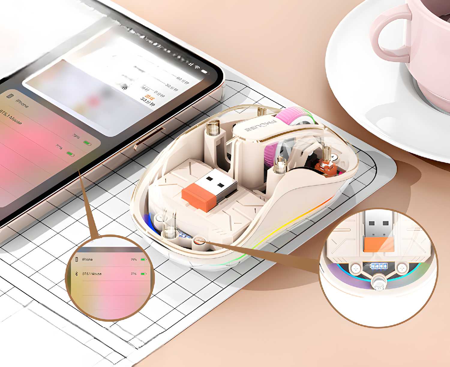 Мышь FMOUSE M333 фотография 3