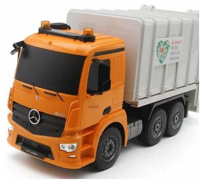 Мусоровоз Double Eagle, на р/у, звук, в коробке E560-003 фотография 7