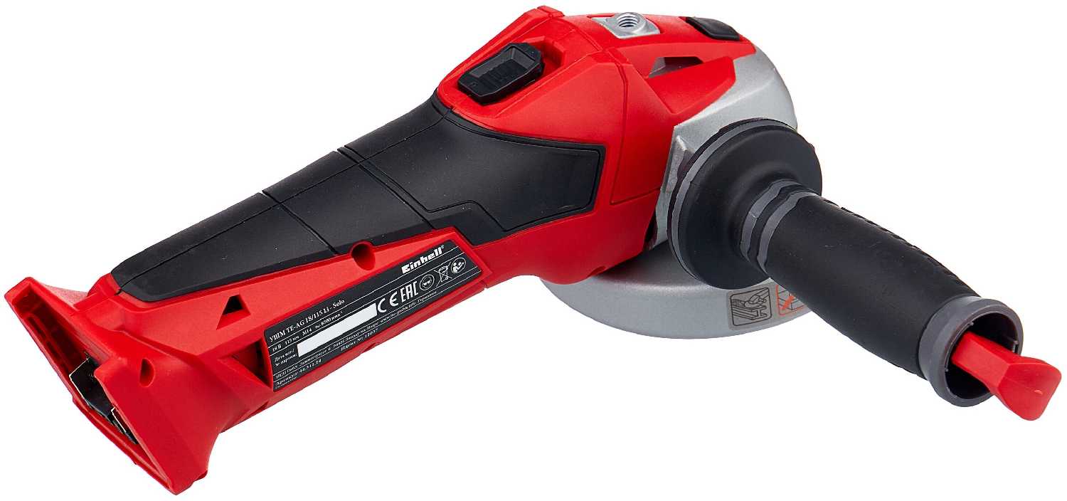 Аккумуляторная УШМ Einhell TE-AG 18 Li (0) фотография 1