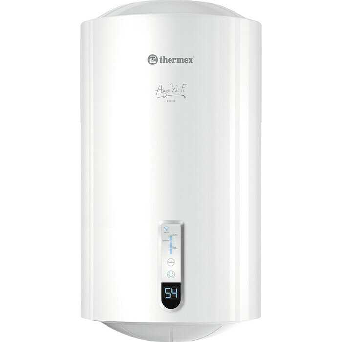 Электрический накопительный водонагреватель Thermex Auga 100 V Slim Wi-Fi (100) фотография 15