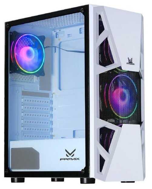 Корпус компьютерный FORMULA CL-3303W RGB белый фотография 14