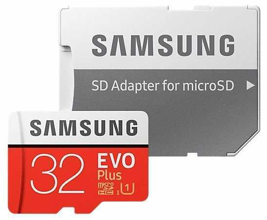 Карта памяти Samsung microSDHC EVO Plus 95MB/s + SD adapter фотография 3