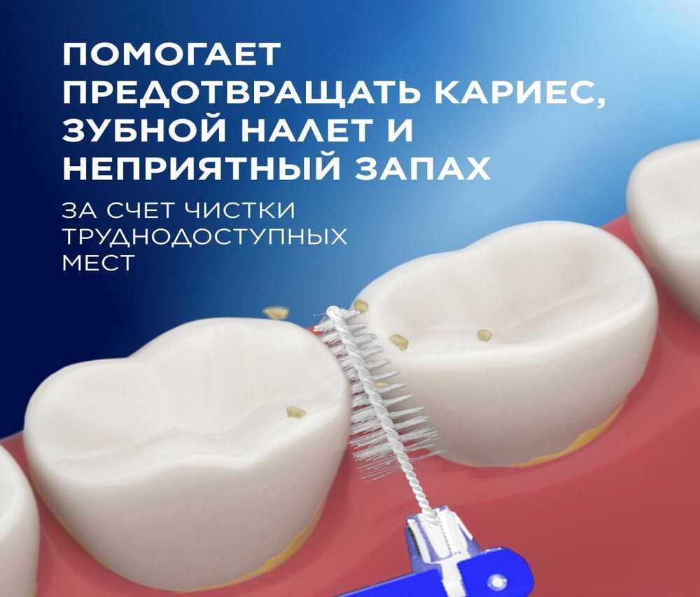 Сменные конические насадки-ершики Oral-B Interdental, 6 шт. в упаковке фотография 1