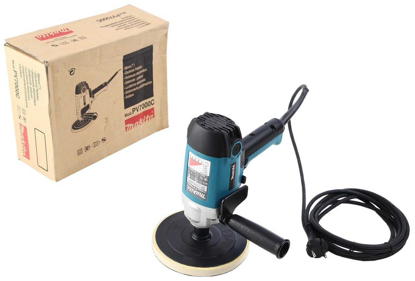 Полировальная машина Makita PV7000C фотография 4