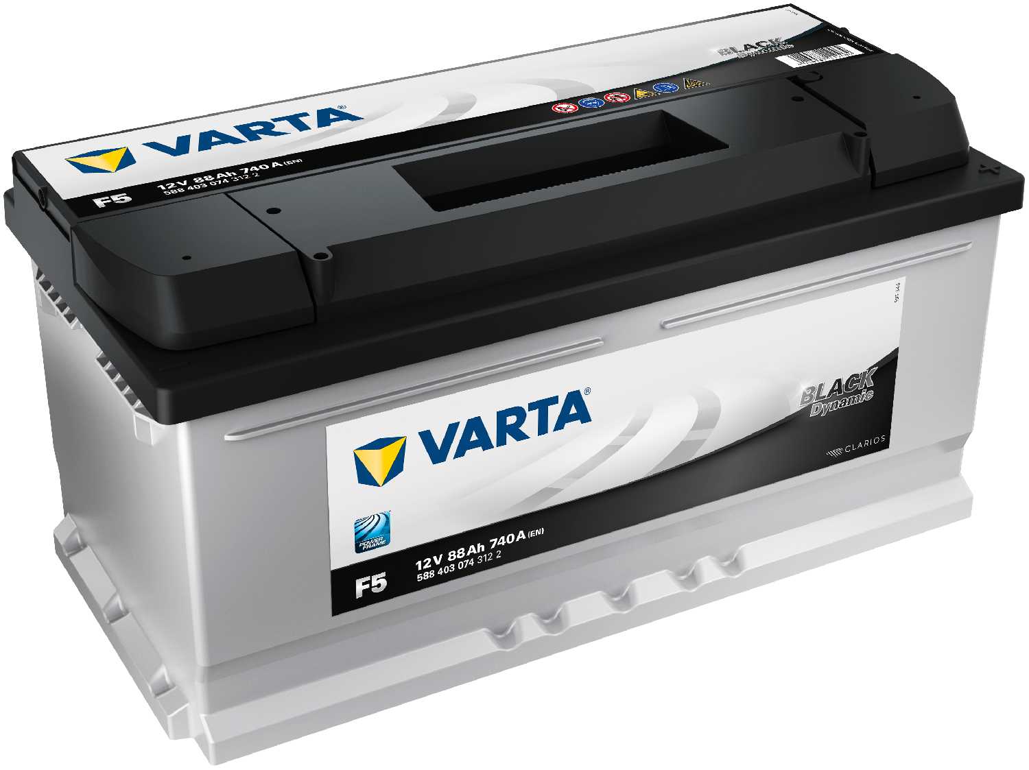 Автомобильный аккумулятор VARTA Black Dynamic F5 (588 403 074)
