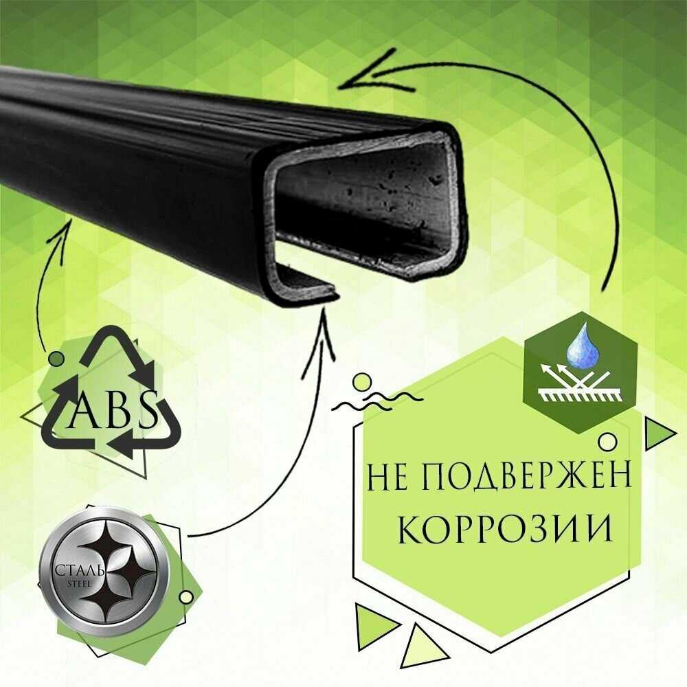 Багажник INTER D 1 на крышу Skoda Superb II седан 2008-2015 фотография 4