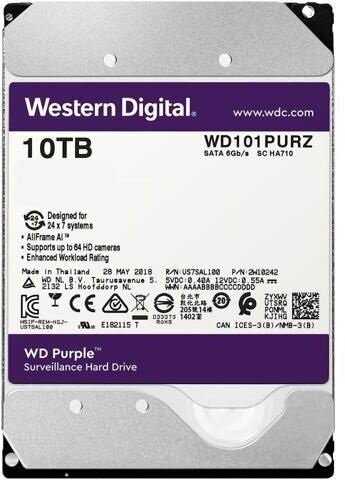 Жесткий диск Western Digital WD Purple (WD101PURP) фотография 15