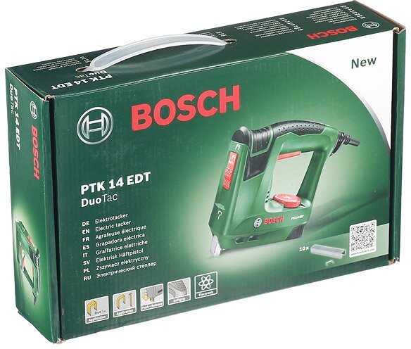 Скобозабивной пистолет BOSCH PTK 14 EDT (0.603.265.520) фотография 14
