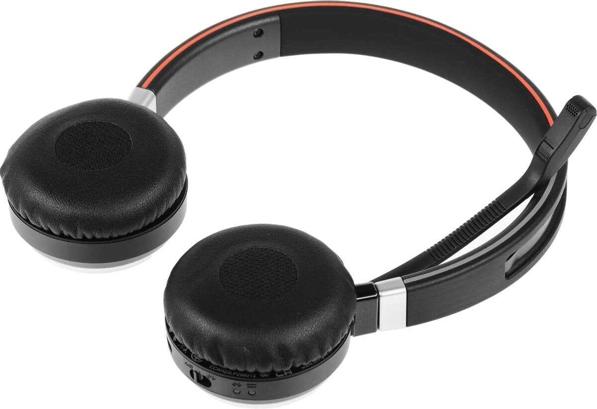Беспроводные наушники Jabra Evolve 65 SE MS Stereo Link (6599-833-309) фотография 5