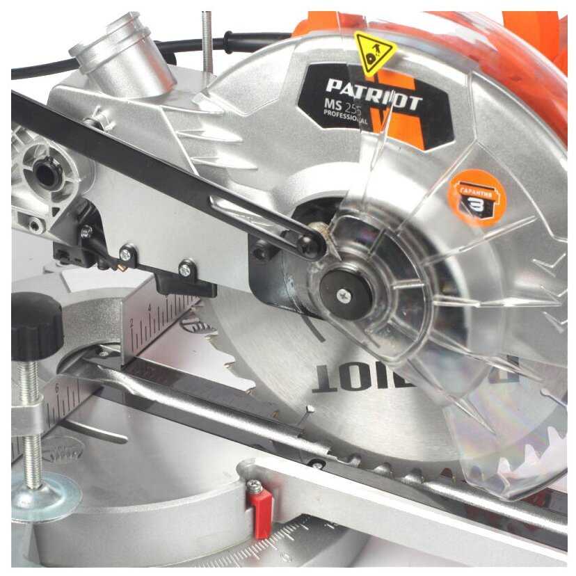 Торцовочная сетевая пила PATRIOT MS 255 (1800 Вт) фотография 17