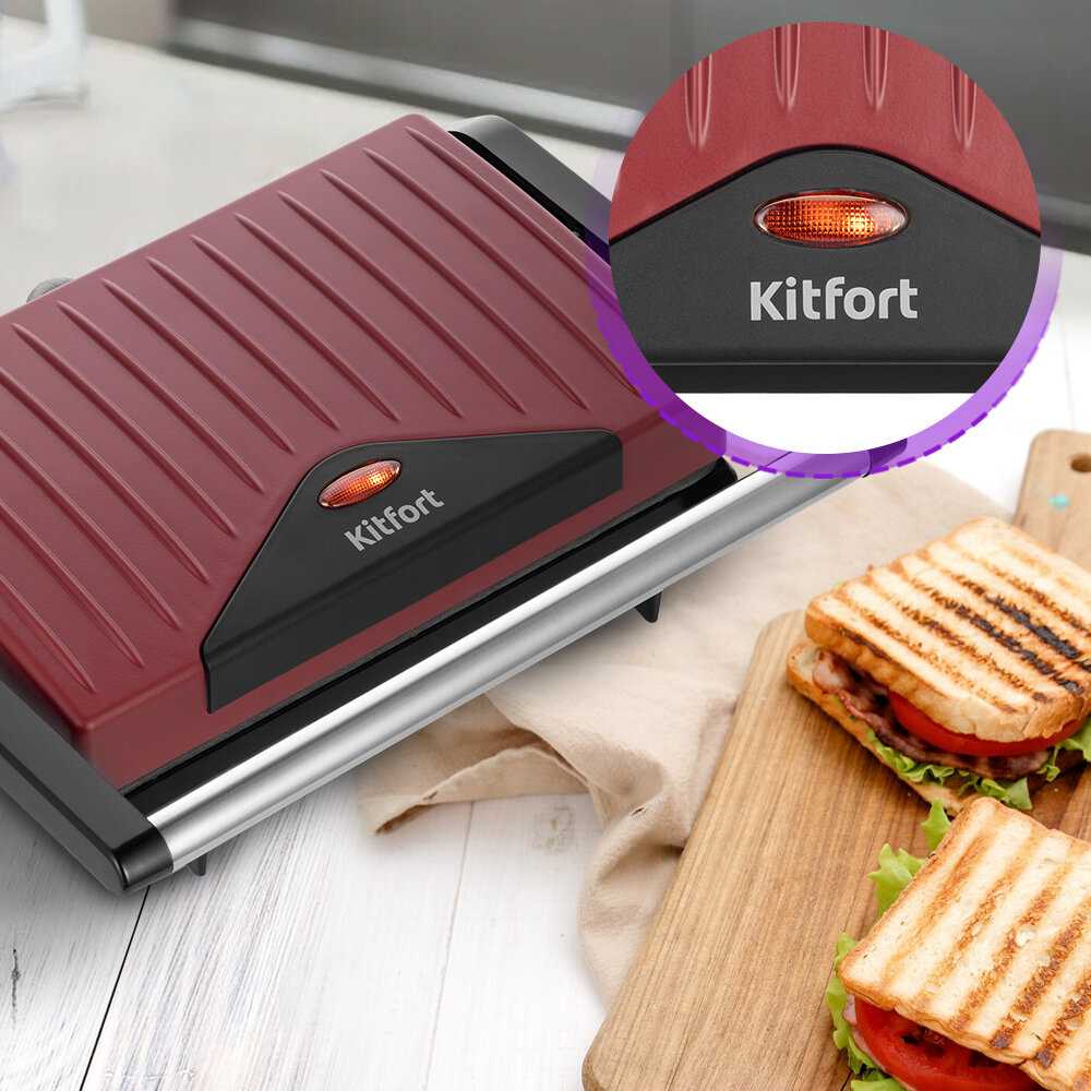 Бутербродница Kitfort КТ-3639 фотография 3